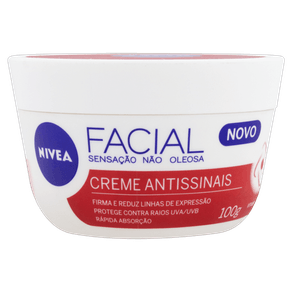 CREME FACIAL NIVEA 100G ANTISSINAIS CREME FACIAL NIVEA 100G ANTISSINAIS