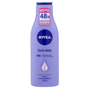 LOÇÃO HIDRATANTE SOFT MILK NIVEA 200ML