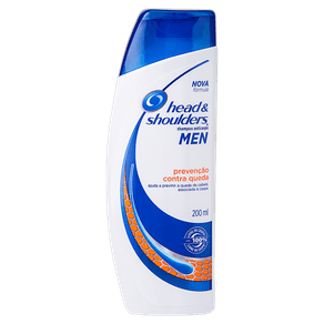 SHAMPOO ANTICASPA PREVENÇÃO CONTRA QUEDA MEN HEAD SHOULDERS 200ML SHAMPOO ANTICASPA PREVENÇÃO CONTRA QUEDA MEN HEAD SHOULDERS 200ML