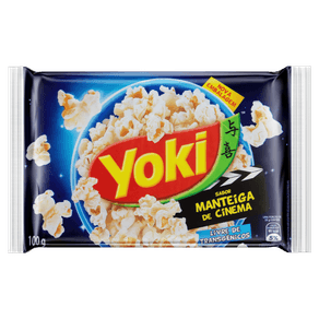 MILHO PIPOCA YOKI P/MICRO 100GR MANTEIGA CINEMA