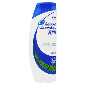 SHAMPOO MENTHOL SPORT HEAD E SHAMPOO OULDERS 400ML SHAMPOO MENTHOL SPORT HEAD E SHAMPOO OULDERS 400ML