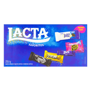 BOMBOM LACTA 250,6GR BRAND MIX BOMBOM LACTA 250,6GR BRAND MIX
