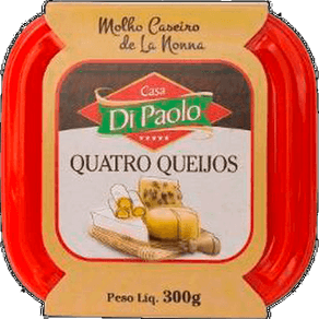 MOLHO 4 QUEIJOS DI PAOLO 300G MOLHO 4 QUEIJOS DI PAOLO 300G