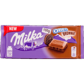 CHOCOLATE MILKA 100G BROWNIE CHOCOLATE MILKA 100G BROWNIE