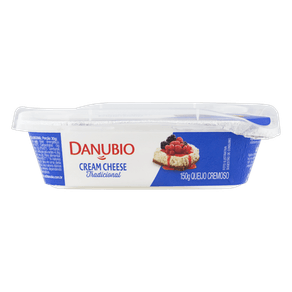 CREAM CHEESE TRADICIONAL DANUBIO 150G CREAM CHEESE TRADICIONAL DANUBIO 150G
