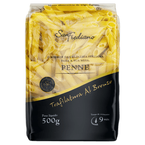 MASSA SAN FREDIANO 500G GRANO DURO PENNE N70 MASSA SAN FREDIANO 500G GRANO DURO PENNE N70