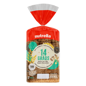 PÃO NUTRELLA 450G INTEGRAL 14 GRÃOS PÃO NUTRELLA 450G INTEGRAL 14 GRÃOS