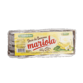 MARIOLA GUIMARAES 300GR BANANA MARIOLA GUIMARAES 300GR BANANA