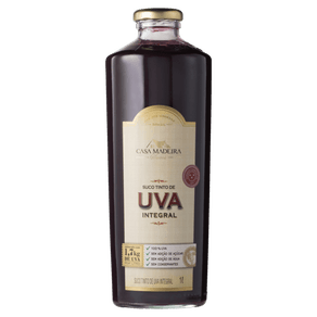 SUCO DE UVA INTEGRAL CASA MADEIRA GARRAFA 1L SUCO DE UVA INTEGRAL CASA MADEIRA GARRAFA 1L