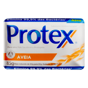 SABONETE AVEIA PROTEX 85G SABONETE AVEIA PROTEX 85G