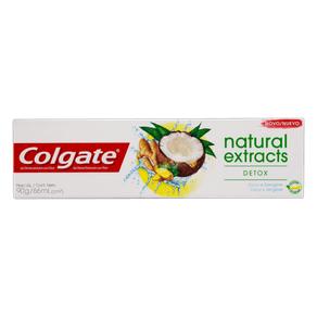 CREME DENTAL NTURAL EXTRACTS DETOX COLGATE 90G