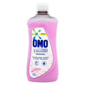LAVA ROUPAS OMO 450ML LIQUIDO ORIGINAL