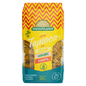 MACARRÃO MOSMANN 300G COM TAPIOCA SEM GLÚTEN MACARRÃO MOSMANN 300G COM TAPIOCA SEM GLÚTEN
