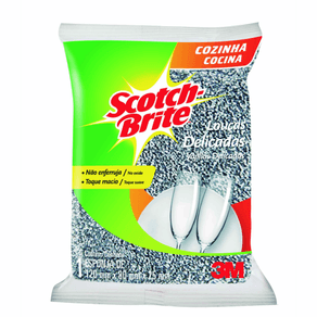 ESPONJA SCOTCH BRITE 1UN PRATEADA ESPONJA SCOTCH BRITE 1UN PRATEADA