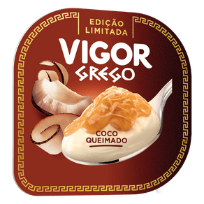IOGURTE DE COCO QUEIMADO VIGOR GREGO 100G