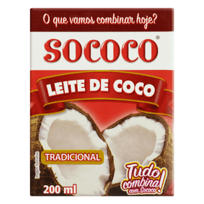 LEITE DE COCO SOCOCO TP 200ML