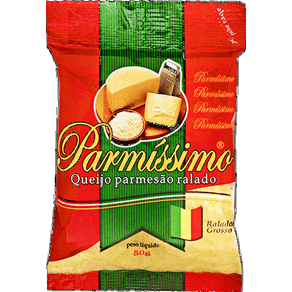 QUEIJO RALADO PARMISSIMO 50G QUEIJO RALADO PARMISSIMO 50G