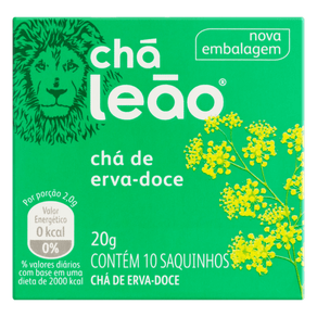 CHA LEAO 16GR ERVA DOCE CHA LEAO 16GR ERVA DOCE