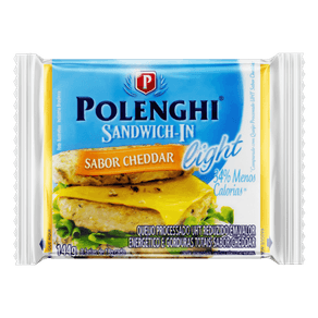 QUEIJO CHEDDAR LIGHT SANDWICH-IN 144G QUEIJO CHEDDAR LIGHT SANDWICH-IN 144G