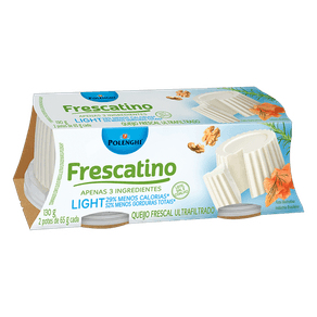 QUEIJO MINI LIGHT FRESCATINO 130G