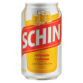 CERVEJA PILSEN SCHIN LATA 350ML CERVEJA PILSEN SCHIN LATA 350ML