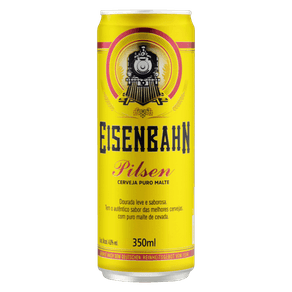 CERVEJA EISENBAHN 350ML LATA PILSEN CERVEJA EISENBAHN 350ML LATA PILSEN