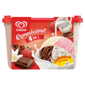 SORVETE KIBON 2L 4 EM 1