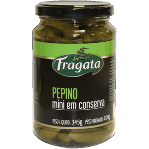 PEPININHOS CONSERVA FRAGATA 345GR PEPININHOS CONSERVA FRAGATA 345GR