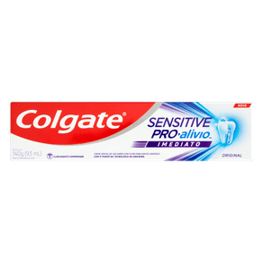 CREME DENTAL SENSITIVE PRO ALÍVIO COLGATE 140G CREME DENTAL SENSITIVE PRO ALÍVIO COLGATE 140G