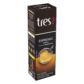 CÁPSULA CAFÉ 3 CORAÇÕES 80G FORZA CÁPSULA CAFÉ 3 CORAÇÕES 80G FORZA