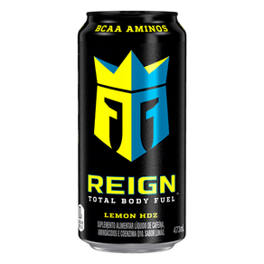 SUPLEMENTO ALIMENTAR REIGN 473ML LATA LEMON ZERO AÇÚCAR SUPLEMENTO ALIMENTAR REIGN 473ML LATA LEMON ZERO AÇÚCAR