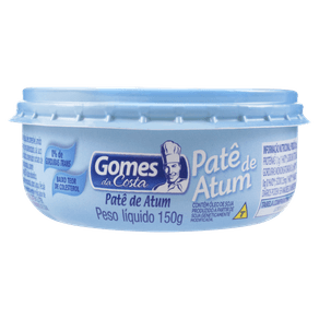 PATÊ DE ATUM GOMES DA COSTA 150G LIGHT PATÊ DE ATUM GOMES DA COSTA 150G LIGHT