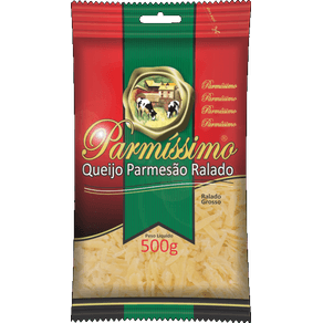 QUEIJO RALADO PARMISSIMO 500GR QUEIJO RALADO PARMISSIMO 500GR