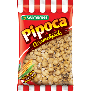 MILHO PIPOCA GUIMARAES 100GR CARAMELIZADA MILHO PIPOCA GUIMARAES 100GR CARAMELIZADA