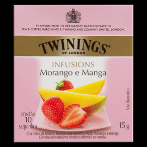 CHA TWININGS 15GR MORANGO/MANGA
