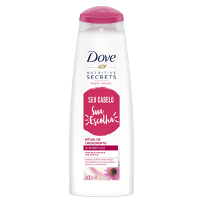SHAMPOO RITUAL DE CRESCIMENTO DOVE 400ML SHAMPOO RITUAL DE CRESCIMENTO DOVE 400ML