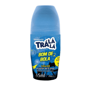 DESODORANTE ROLL-ON BOM DE BOLA TRÁ LÁ LÁ KIDS 65ML DESODORANTE ROLL-ON BOM DE BOLA TRÁ LÁ LÁ KIDS 65ML