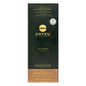 CÁPSULA DE CAFÉ INTENSO ORFEU COM 10 UNIDADES CÁPSULA DE CAFÉ INTENSO ORFEU COM 10 UNIDADES