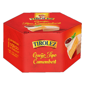 QUEIJO CAMEMBERT TIROLEZ 125G QUEIJO CAMEMBERT TIROLEZ 125G
