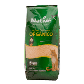 AÇÚCAR DEMERARA ORGÂNICO NATIVE 1KG AÇÚCAR DEMERARA ORGÂNICO NATIVE 1KG