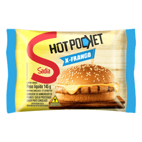 HOT POCKET FRANGO SADIA X 145GR HOT POCKET FRANGO SADIA X 145GR