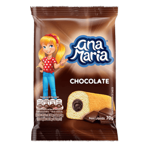 BOLINHO ANA MARIA 70G CHOCOLATE