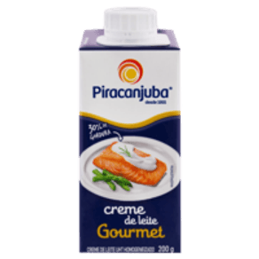 CREME DE LEITE PIRACANJUBA 200G GOURMET CREME DE LEITE PIRACANJUBA 200G GOURMET