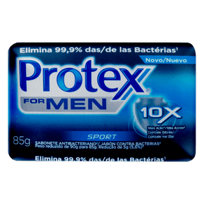 SABONETE SPORT FOR MEN PROTEX 85G SABONETE SPORT FOR MEN PROTEX 85G