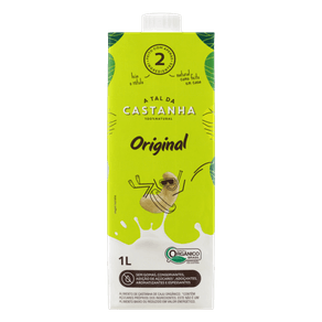 BEBIDA VEGETAL ORIGINAL A TAL DA CASTANHA 1L BEBIDA VEGETAL ORIGINAL A TAL DA CASTANHA 1L