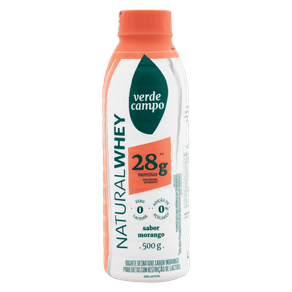 IOGURTE WHEY 28 MORANGO VERDE CAMPO 500G IOGURTE WHEY 28 MORANGO VERDE CAMPO 500G