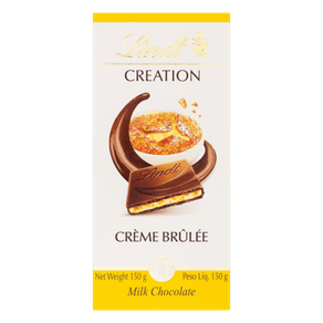 CHOCOLATE LINDT 150G CREATION CREME BRULEE
