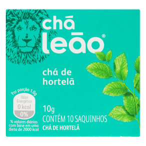 CHA LEAO 10GR HORTELA CHA LEAO 10GR HORTELA