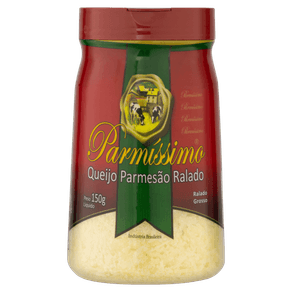 QUEIJO RALADO PARMISSIMO POTE 150G QUEIJO RALADO PARMISSIMO POTE 150G