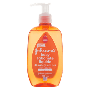SABONETE LÍQUIDO JOHNSONS 200ML BABY GLICERINADO SABONETE LÍQUIDO JOHNSONS 200ML BABY GLICERINADO